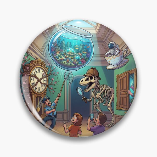 Item preview, Surreal Museum Chaos designed and sold by M1-brand.