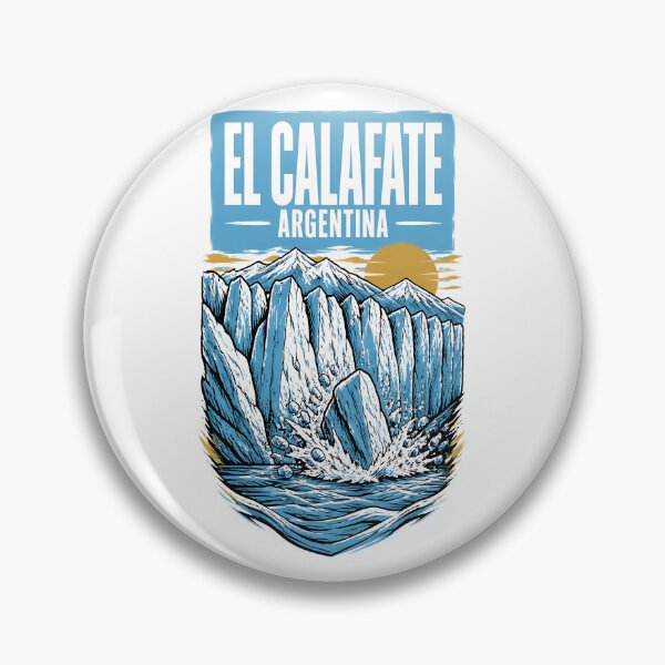 Item preview, El Calafate Argentina Vintage Travel Tourism designed and sold by TravelersGems.