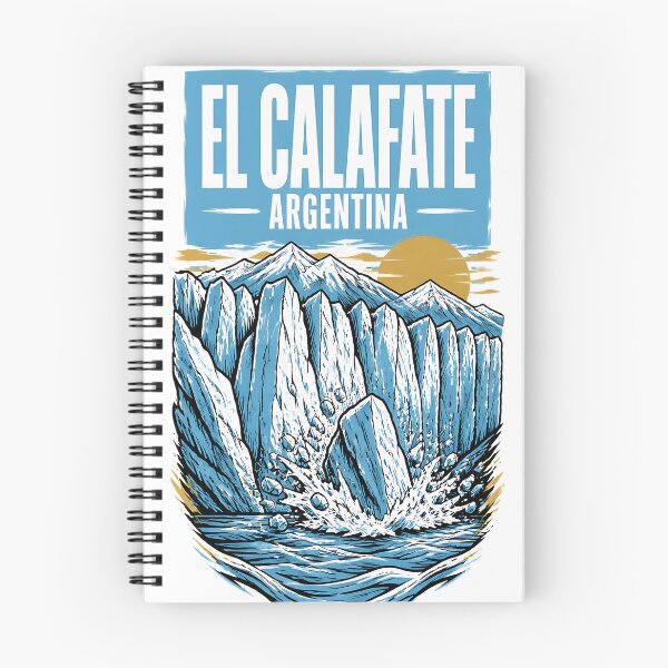 Item preview, El Calafate Argentina Vintage Travel Tourism designed and sold by TravelersGems.