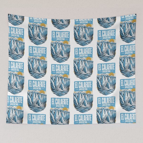 Item preview, El Calafate Argentina Vintage Travel Tourism designed and sold by TravelersGems.