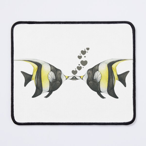 Item preview, Moorish Kiss – Watercolor Fish Art Tee | Romantic Ocean Design designed and sold by SIGNAL & BLOOM.