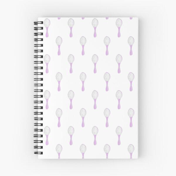 Item preview, hairbrush - small talk - purple designed and sold by Stephanie Fiona Design.