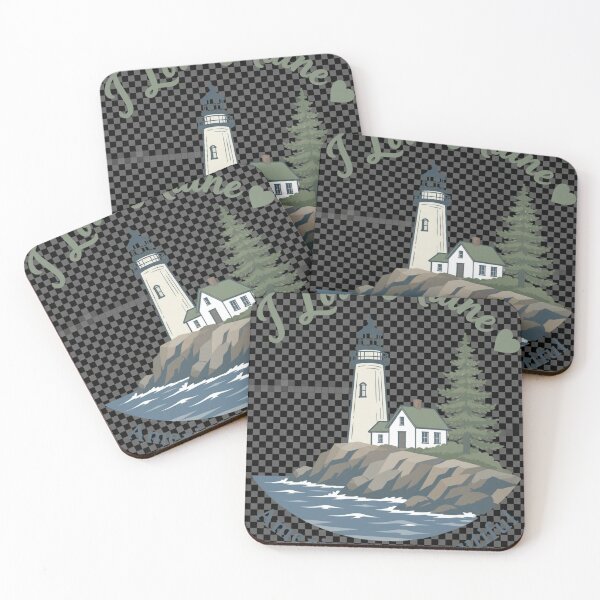 Item preview, America The Beautiful - Maine  designed and sold by Illumine-World.