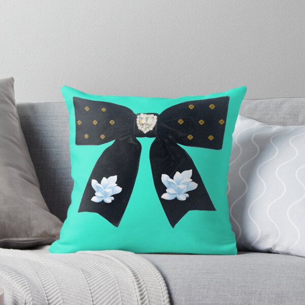 Item preview, Coquette Black Velvet Bow Diamond Heart Cottagecore Floral designed and sold by MariaPCMaria.