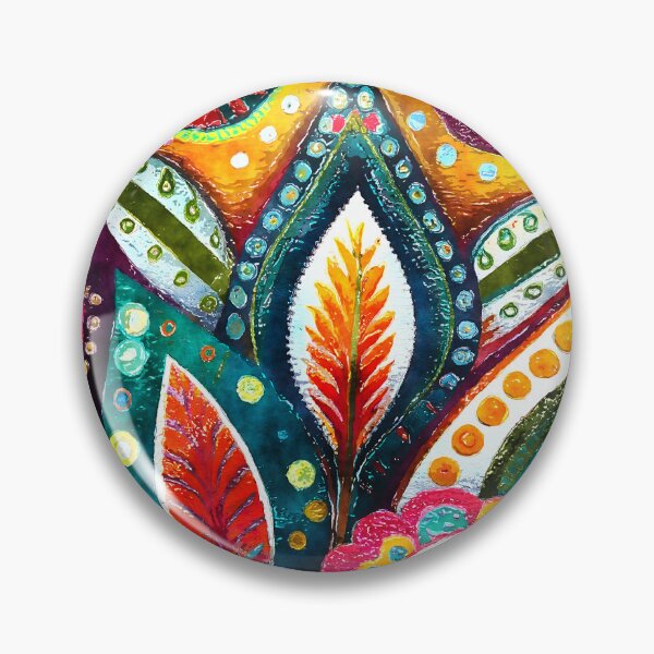Item preview, Vintage 1960s Distressed-Style Funky Colorful Retro Designs designed and sold by DEC02.