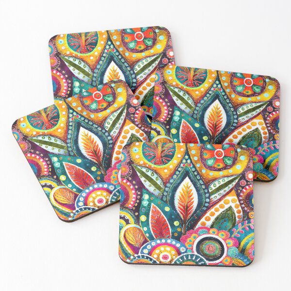 Item preview, Vintage 1960s Distressed-Style Funky Colorful Retro Designs designed and sold by DEC02.