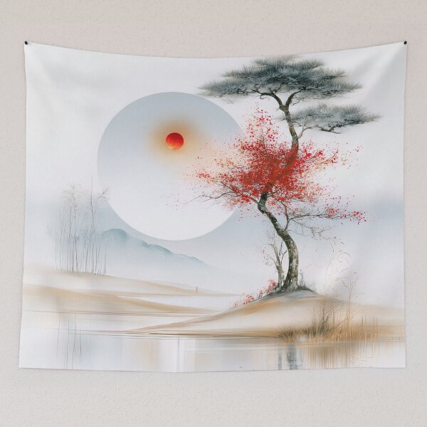 Item preview, Solitude of the Crimson Sun designed and sold by bloorose.