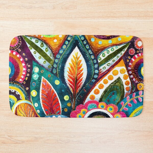 Item preview, Vintage 1960s Distressed-Style Funky Colorful Retro Designs designed and sold by DEC02.