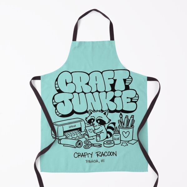 Item preview, Craft Junkie Raccoon – Pāhoa, Hawaiʻi designed and sold by The KarmIQsphere Collective.