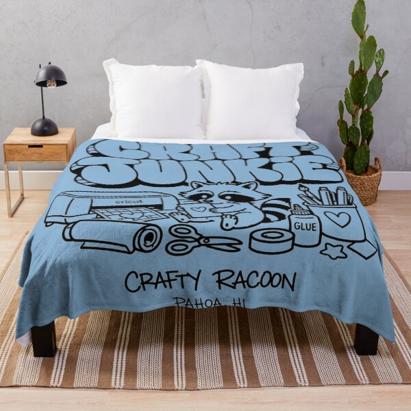 Item preview, Craft Junkie Raccoon – Pāhoa, Hawaiʻi designed and sold by The KarmIQsphere Collective.