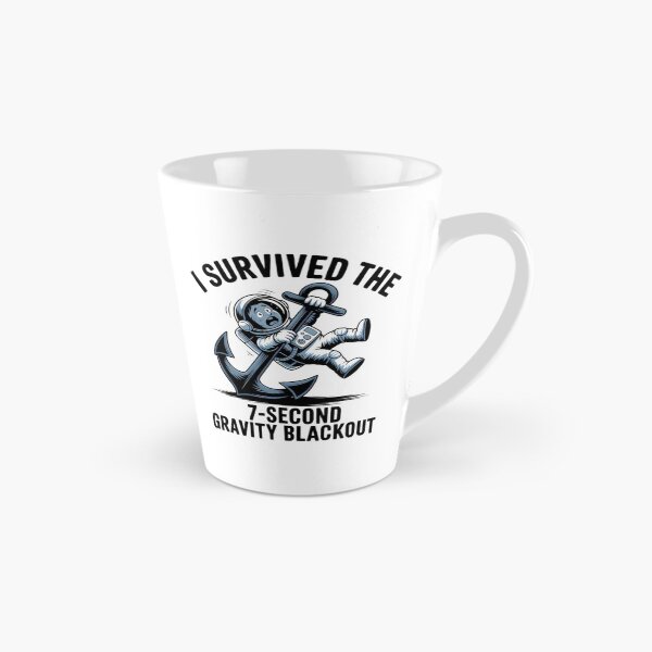 Item preview, I Survived The 7 Second Gravity Blackout Funny NASA Meme August 12 2026 designed and sold by HelloCal.