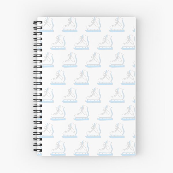 Item preview, ice-skates - small talk - blue designed and sold by Stephanie Fiona Design.