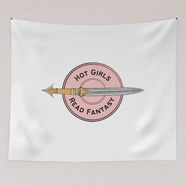 Item preview, Hot Girls Read Fantasy designed and sold by MadeByJamie.