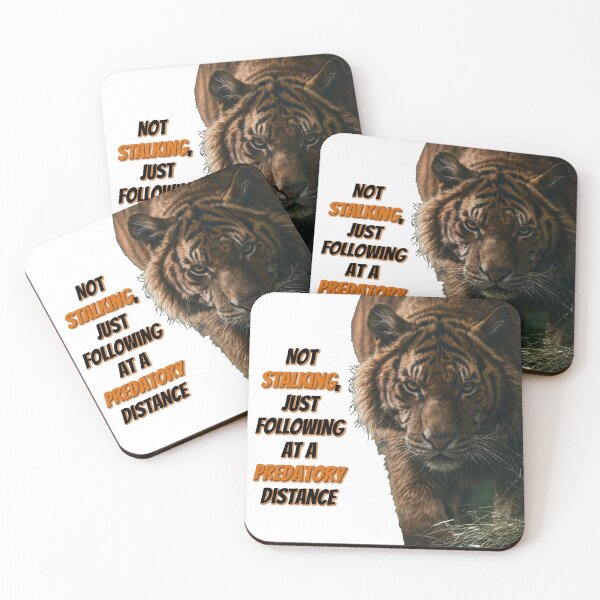 Item preview, Tiger 'Not' Stalking Prey, Wildlife designed and sold by GuildedWordGraphics.