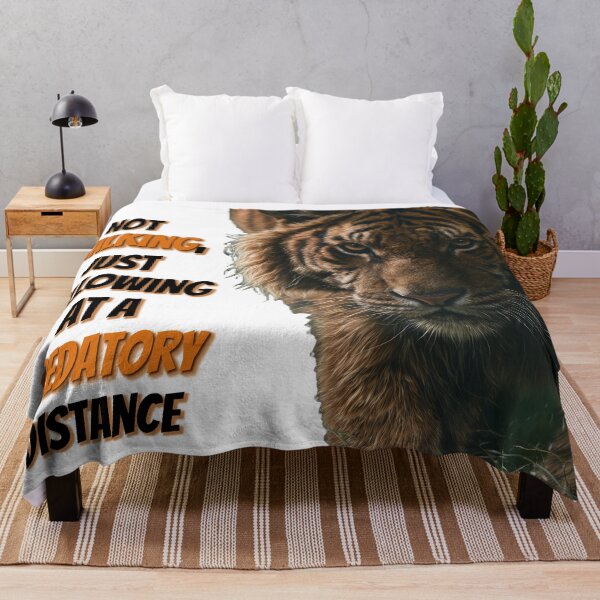 Item preview, Tiger 'Not' Stalking Prey, Wildlife designed and sold by GuildedWordGraphics.