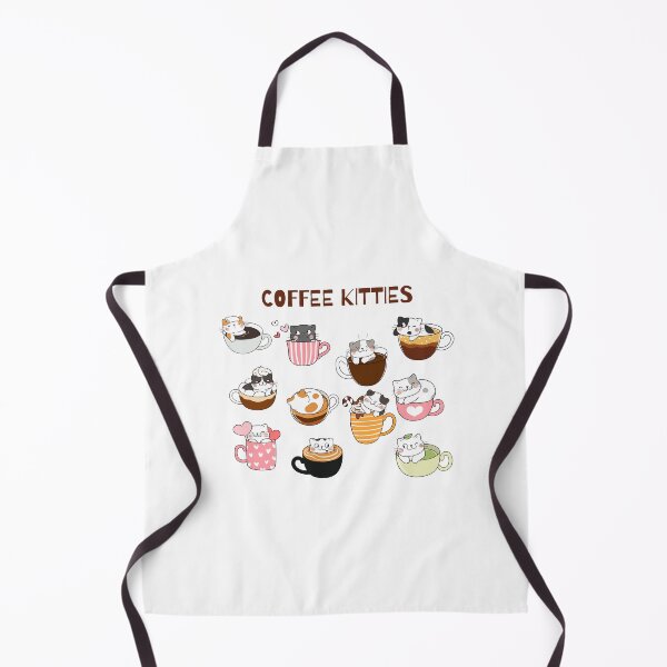 Item preview, Cute Coffee Loving Cats designed and sold by CursedButCute1.