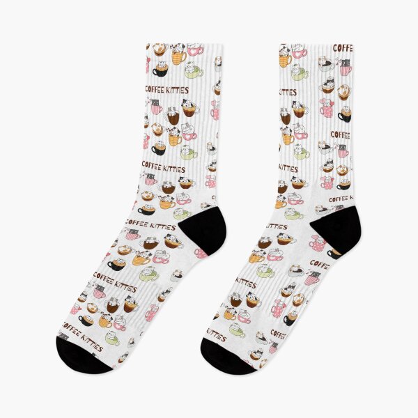 Item preview, Cute Coffee Loving Cats designed and sold by CursedButCute1.
