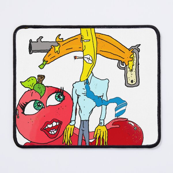 Item preview, Banana Man – Weird Funny Banana Sticker designed and sold by D O V E S H O P.