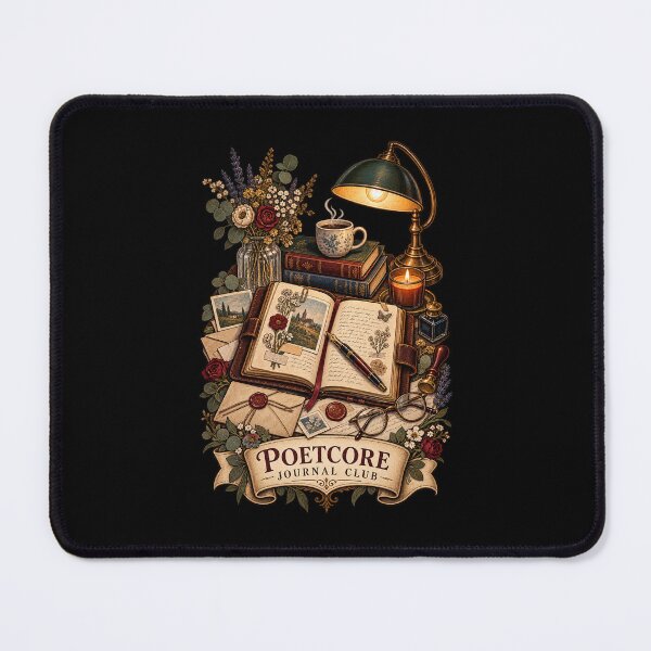 Item preview, Poetcore Journal Club Vintage Writing Design designed and sold by -DEEWOLF-.
