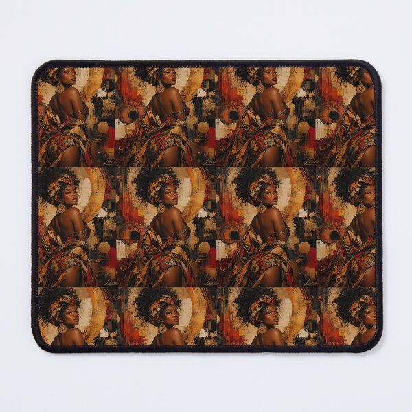 Item preview, African Muse Luxury Abstract Portrait designed and sold by SHOCAMPOS DESIGNS .