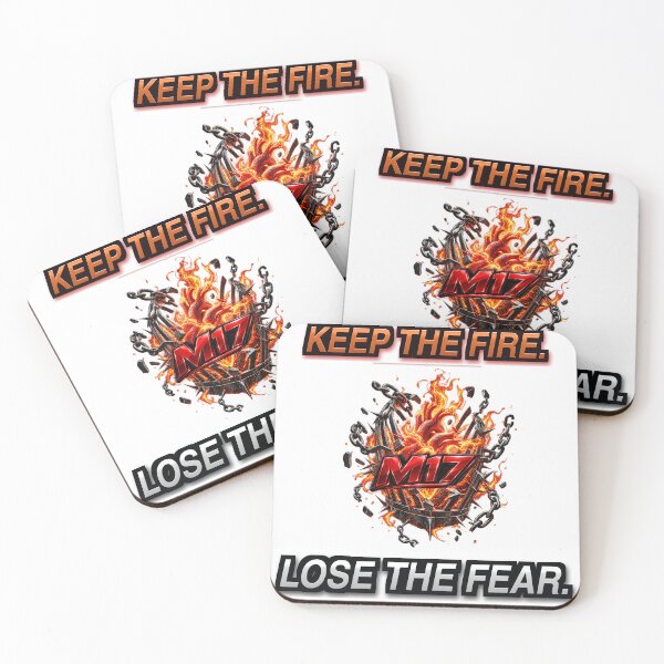 Item preview, M17 Keep The Fire. Lose The Fear. designed and sold by Misiek-M17.