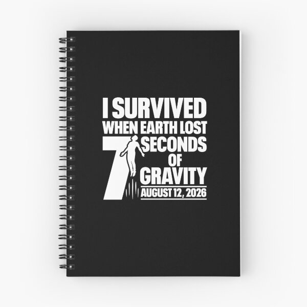 Item preview, I Survived when earth lost 7 seconds of gravity designed and sold by B1ack Sword.