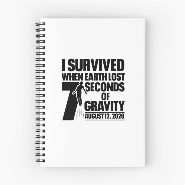 Item preview, I Survived when earth lost 7 seconds of gravity designed and sold by B1ack Sword.