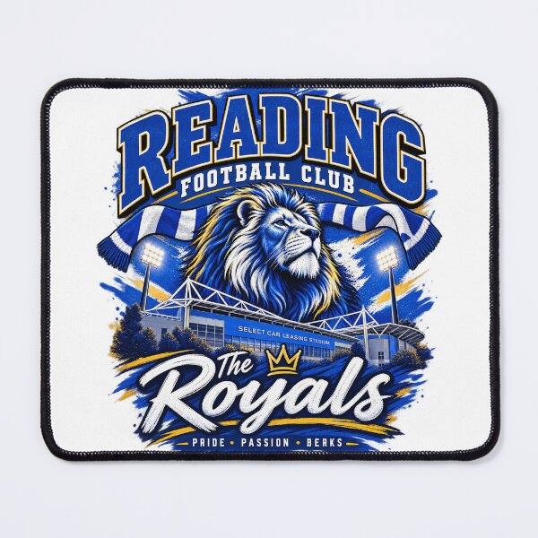 Item preview, Reading Football Club Royals T-Shirt | Pride Passion Berks | Retro Football Fan Design | Reading FC Supporter Gift designed and sold by GarnerSupplyCo.