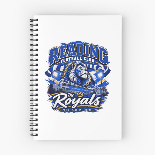 Item preview, Reading Football Club Royals T-Shirt | Pride Passion Berks | Retro Football Fan Design | Reading FC Supporter Gift designed and sold by GarnerSupplyCo.