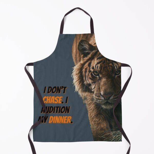 Item preview, Tiger 'Auditions' Dinner, Wildlife designed and sold by GuildedWordGraphics.