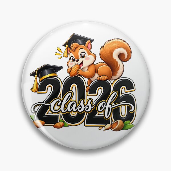Item preview, Class of 2026 Graduation Squirrel – Cute Senior 2026 Gift designed and sold by HoMya.