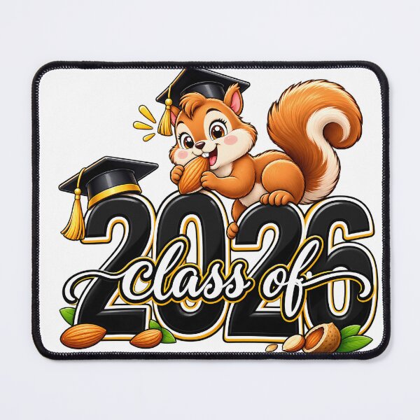 Item preview, Class of 2026 Graduation Squirrel – Cute Senior 2026 Gift designed and sold by HoMya.