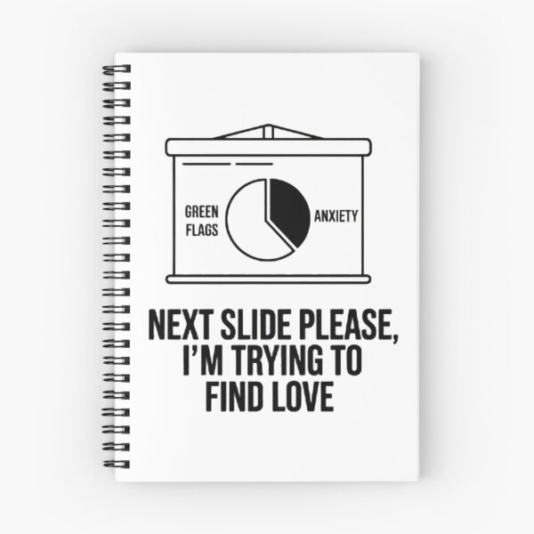 Item preview, Next Slide Please Trying To Find Love Funny Corporate Presentation Dating Meme designed and sold by HelloCal.