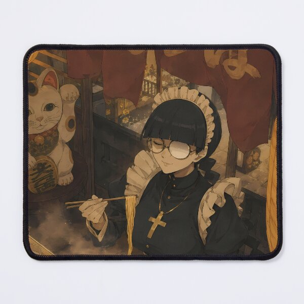 Item preview, Roberta Black Lagoon Cozy Ramen Break designed and sold by mildaclairmo.