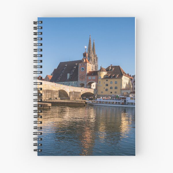 Item preview, Approaching Stone Bridge, Regensburg designed and sold by Kasia Design.
