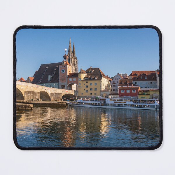 Item preview, Approaching Stone Bridge, Regensburg designed and sold by Kasia Design.