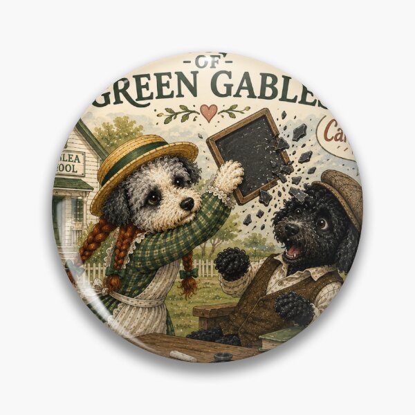 Item preview, Pups of Green Gables designed and sold by Messy Bun and Mission L.L.C..
