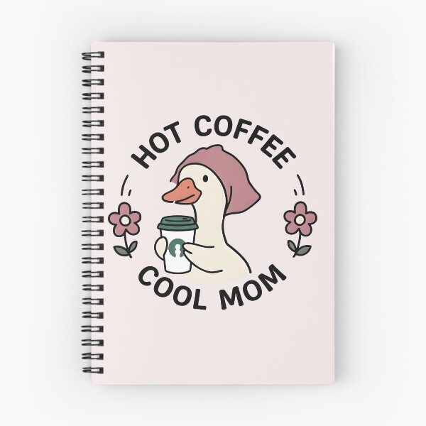 Item preview, Hot Coffee Cool Mom Duck designed and sold by LuloCreative.