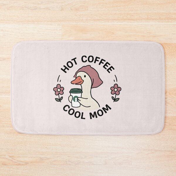 Item preview, Hot Coffee Cool Mom Duck designed and sold by LuloCreative.