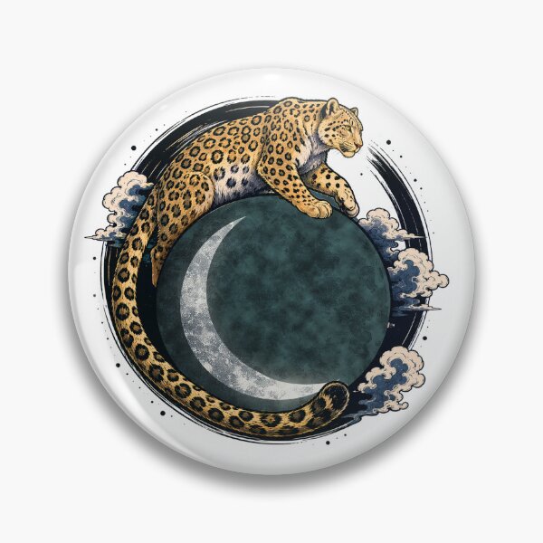 Item preview, Leopard guardian of the moon designed and sold by edgarbelsol.