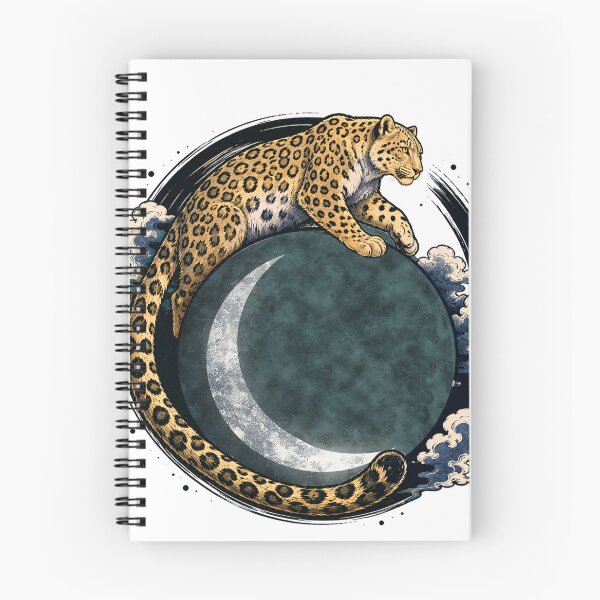 Item preview, Leopard guardian of the moon designed and sold by edgarbelsol.