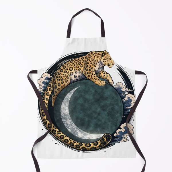 Item preview, Leopard guardian of the moon designed and sold by edgarbelsol.