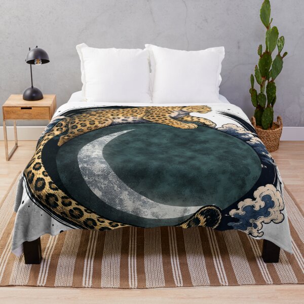 Item preview, Leopard guardian of the moon designed and sold by edgarbelsol.