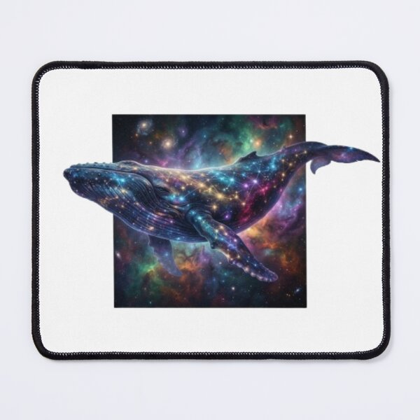 Item preview, Cosmic Space Whale Nebula Galaxy Art designed and sold by DailySparks.