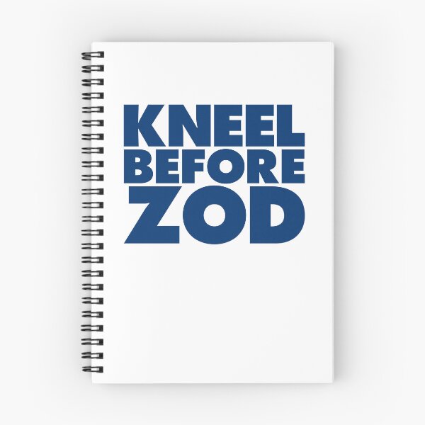 Item preview, Kneel Before Zod (Blue Print) designed and sold by GritFX.