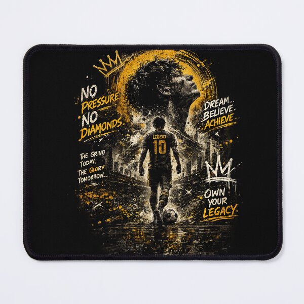 Item preview, No Pressure No Diamonds Football designed and sold by LegendCourt.
