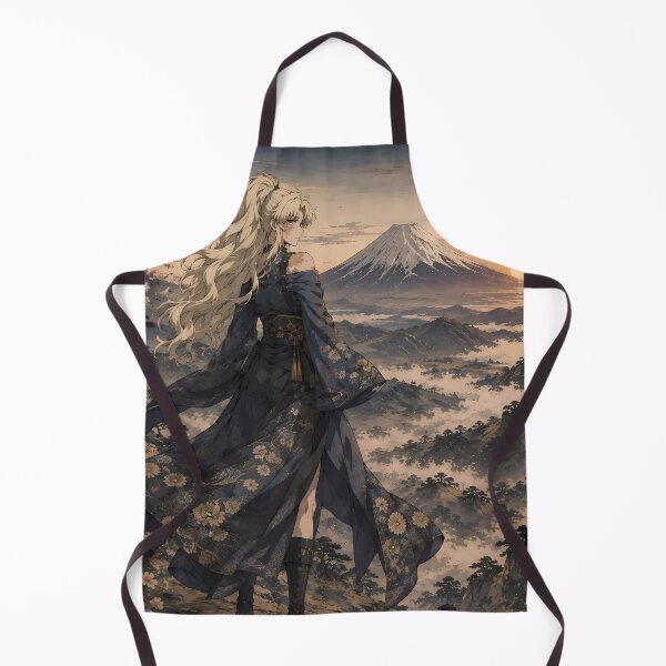Item preview, Balalaika Black Lagoon Mount Fuji Sunset designed and sold by mildaclairmo.
