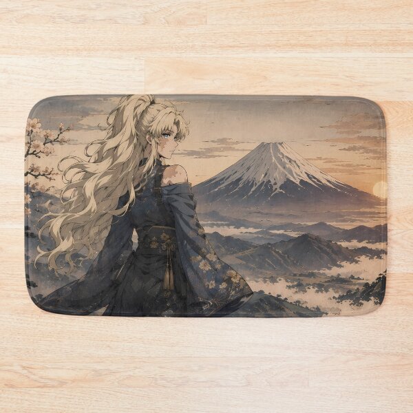 Item preview, Balalaika Black Lagoon Mount Fuji Sunset designed and sold by mildaclairmo.