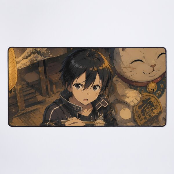 Item preview, Kirito Sword Art Online Cozy Ramen Night designed and sold by mildaclairmo.