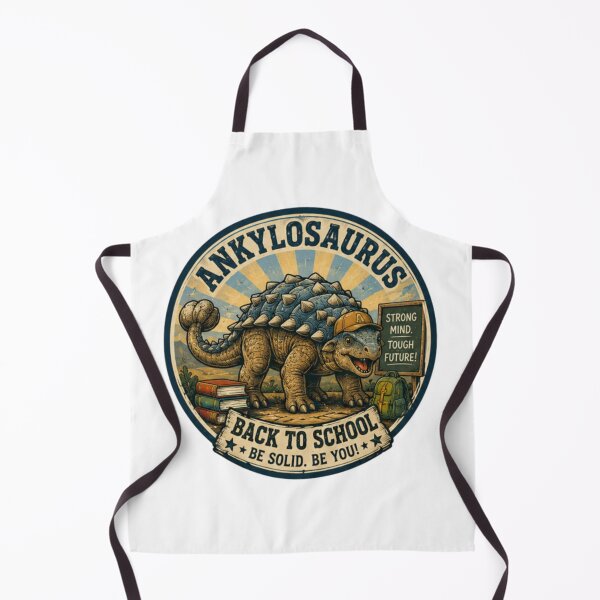 Item preview, ¡El Ankylosaurus Vuelve al Colegio! designed and sold by JonysCreativeDesigns.